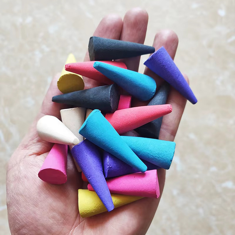 YXYMCF Räucherkegel Set mit Sandelholz, Lavendel und Jasmin, 100 g, Multicolor - Bild 2