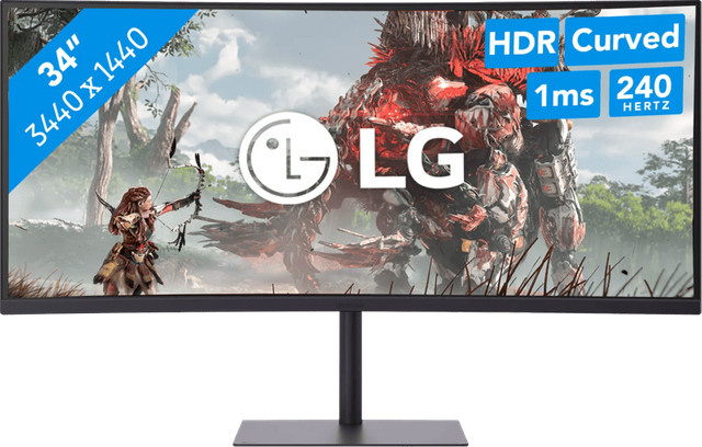 LG UltraGear 34G630A-B Gaming-Monitor, 34 Zoll, UWQHD, VA, 240 Hz, Schwarz - Bild 2