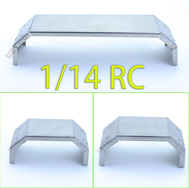 Tamiya Metall-Simulations-Vorder- und Hinterkotflügel, 2 Stück, Maßstab 1:14 - Bild 1