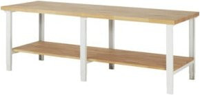 Rau Werkbank 7000-7 höhenverstellbar in Braun, B/T/H: 250 x 90 x 79-114 cm - Bild 1