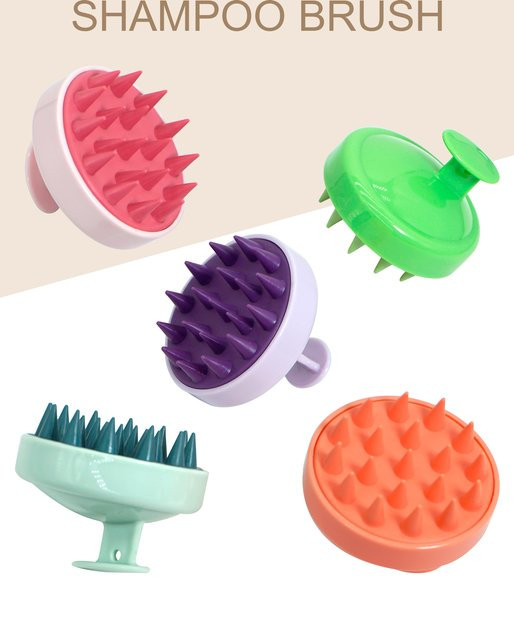 Massagebürste für Kopfhaut und Körper, Unisex - Bild 1