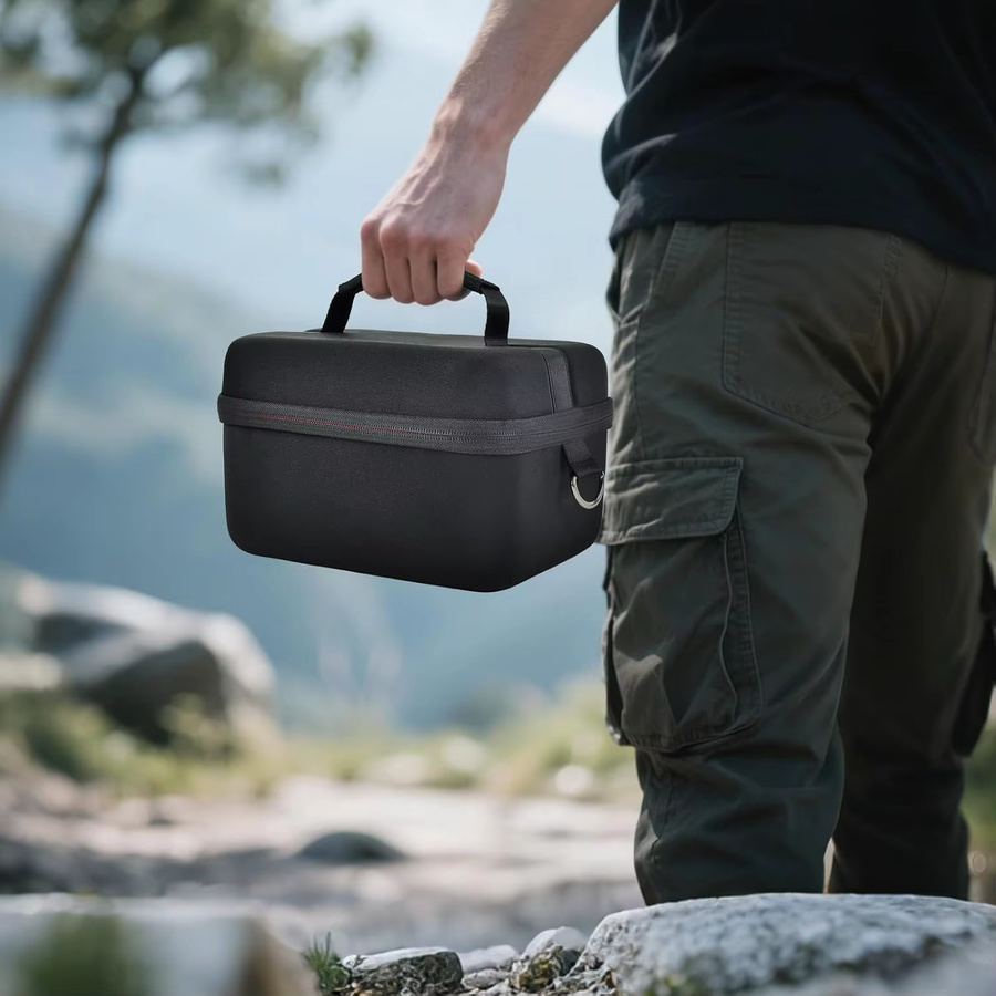 Kompakte Kamera-Umhängetasche von paiyule in Schwarz, passend für Canon EOS R100 und Canon EOS R50 spiegellose Kameras - Bild 5