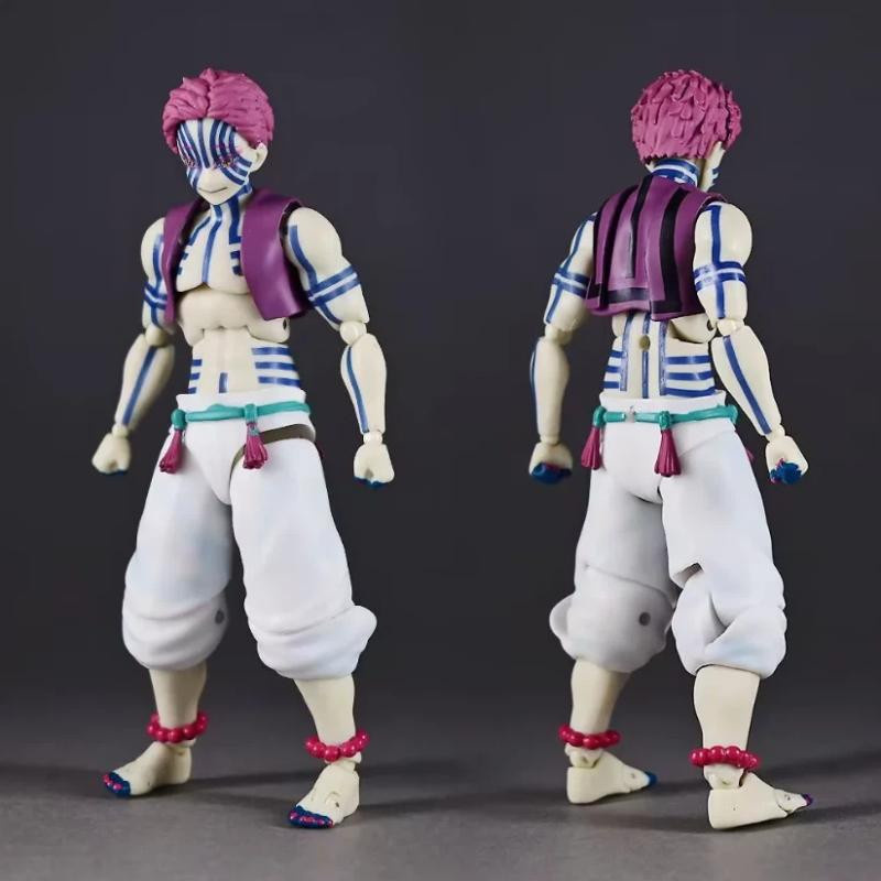 Yiran toy 1 Akaza Actionfigur Dämonentöter 15cm - Bild 2
