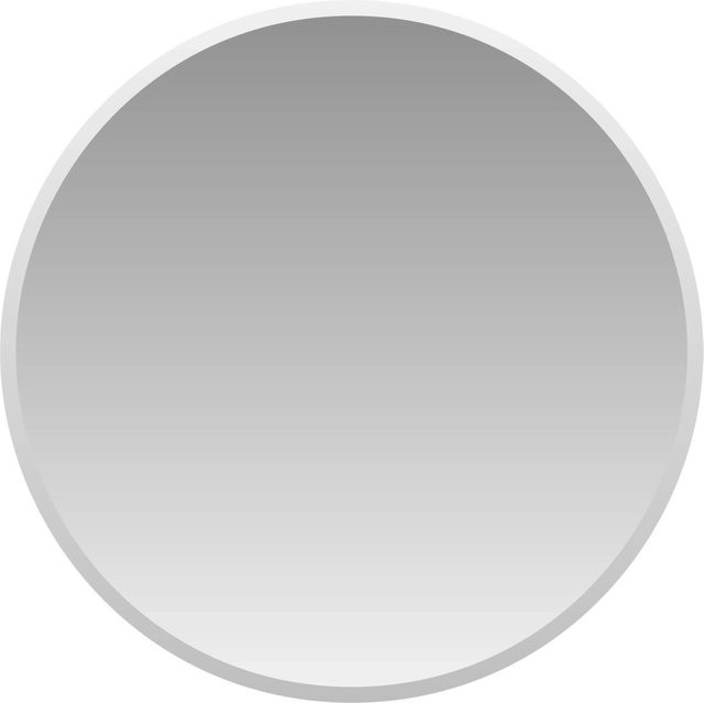 Jokey Kristall-Form Facettenspiegel Tondo Rund in Silber, Durchmesser: 45 cm - Bild 1