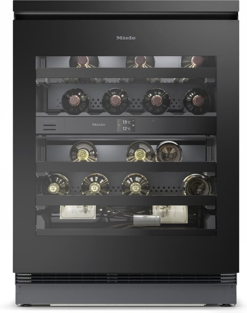 Miele Unterbau-Weintemperierschrank KWTUS 7074 F in Schwarz - Bild 1