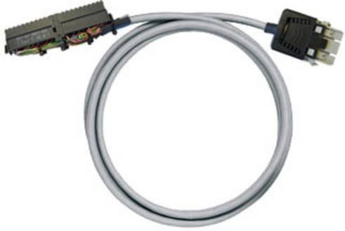 Weidmüller SPS-Verbindungsleitung PAC-S300-RV24-V0-3M in Grau, Länge: 3 m - Bild 1