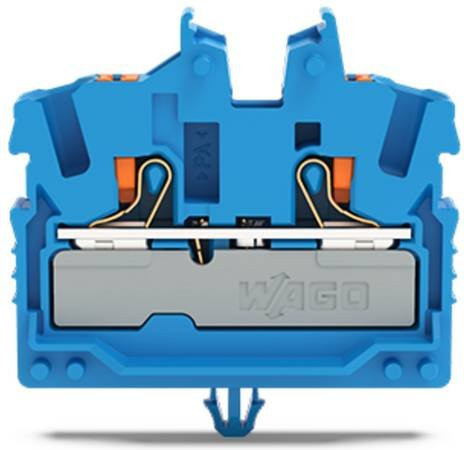 WAGO Durchgangsklemme 2252-314 Blau, 100 Stück - Bild 1