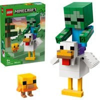 LEGO Minecraft Hühnerreiter Konstruktionsspielzeug Set 21582 - Bild 1