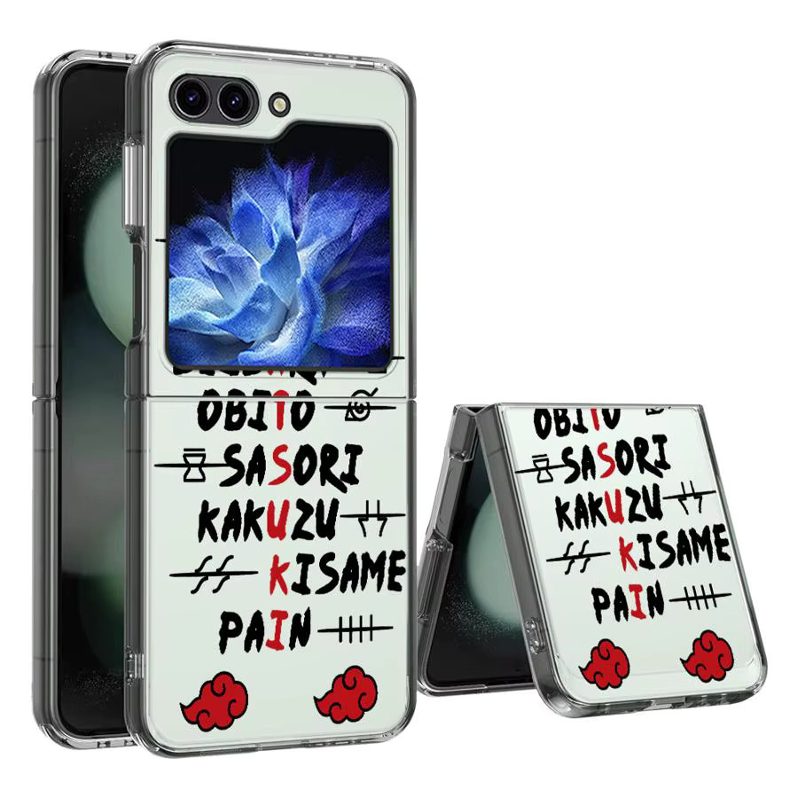 Harte Handyhülle für Samsung Galaxy Z Fold (Z Fold 3, 4, 5, 6, 7) mit Naruto Akatsuki Design - Bild 3