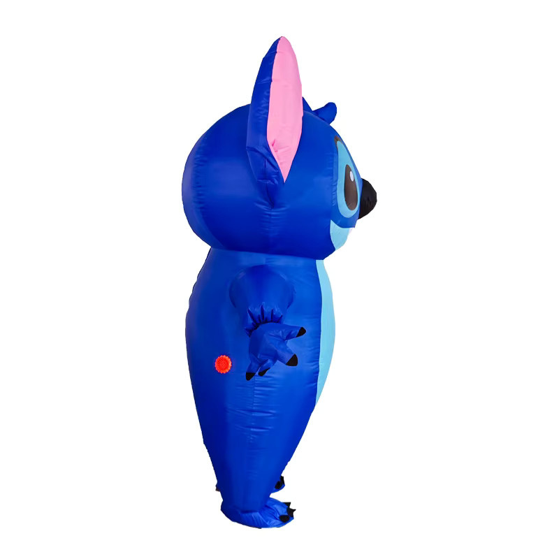 Potdemiel Stitch Aufblasbares Kostüm, Blau, Tiere - Bild 2