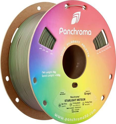Polymaker Panchroma Starlight Filament PLA Mehrfarbig Grün 1.75mm 1000g - Bild 1