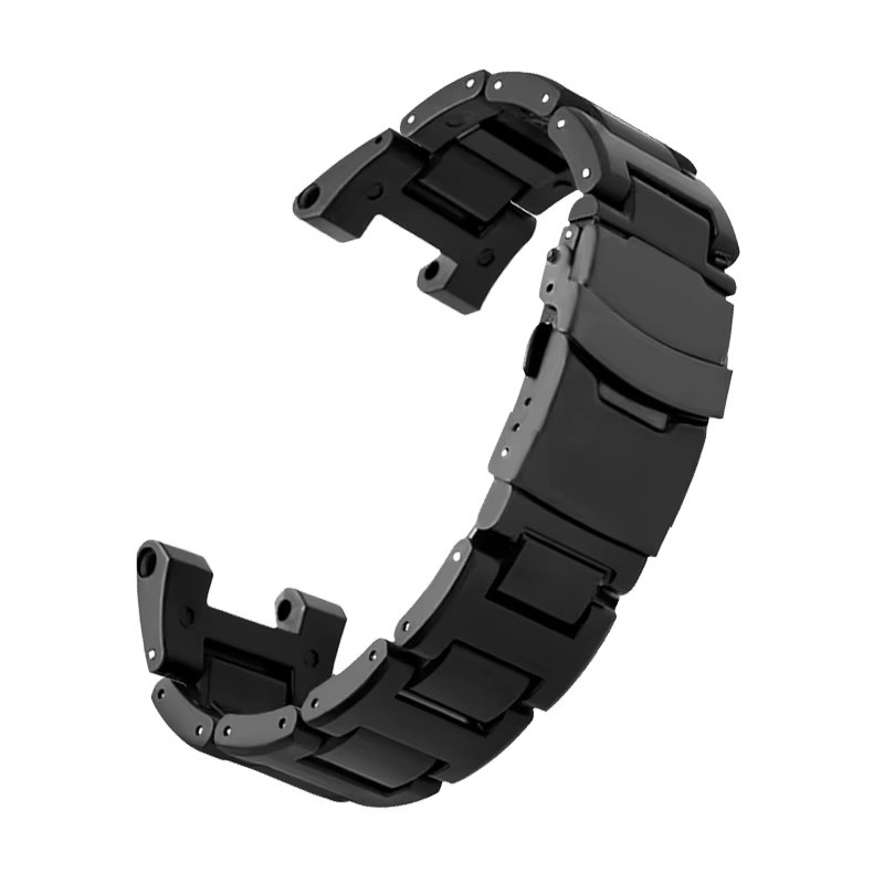 Casio Uhrenarmband Edelstahl, Schwarz, Unisex - Bild 4