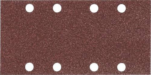Makita Schleifpapier Klett Körnung 120 für Holz Metall und Lack, Farbe Braun, B: 18,5 cm, H: 9,3 cm, 50 Stück - Bild 1