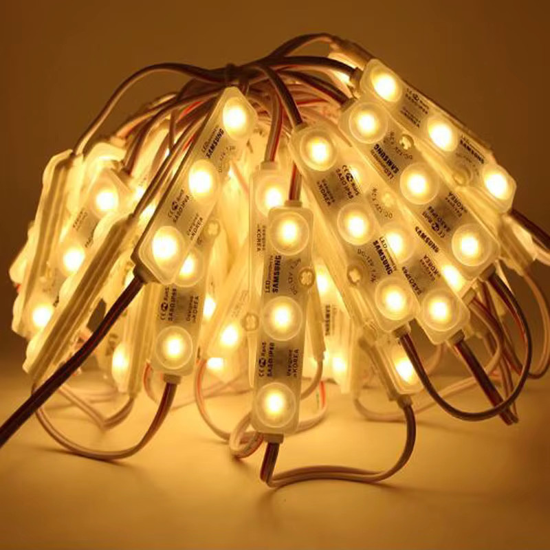 MERRYLE 10 Stück DC12V 5730 LED-Module, wasserdicht IP68, Lichtinjektion in Weiß für Werbung und Dekoration - Bild 4