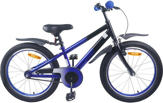 vidaXL Kinderfahrrad 20 Zoll Blau Schwarz - Bild 1