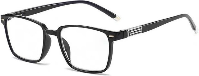 CHUANCHEN Lesebrille, Vollrand, quadratisch, Unisex, schwarz - Bild 1