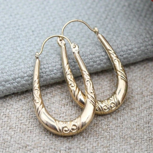 YoYo Ohrringe, vergoldet, Gold, Damen - Bild 1