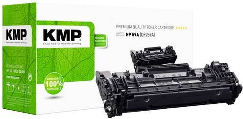 KMP Toner Cartridge kompatibel mit HP 59A in Schwarz für Laserdrucker mit einer Reichweite von 3000 Seiten - Bild 1
