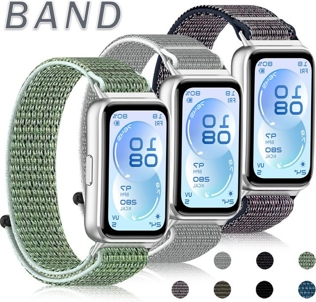 Huawei Uhrenarmband Nylon, NFC, Unisex - Bild 1
