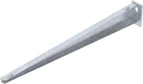 OBO Bettermann Wand- und Stielausleger aus Metall in Silber, L x B x H: 51,0 x 51,0 x 7,5 cm - Bild 1