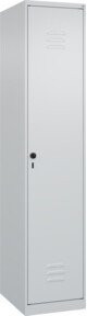 C+P Spind Classic PLUS mit 1 Abteil in Grau, H x B x T: 185 x 40 x 50 cm, Sicherheits-Drehriegel 7035/7035 - Bild 1