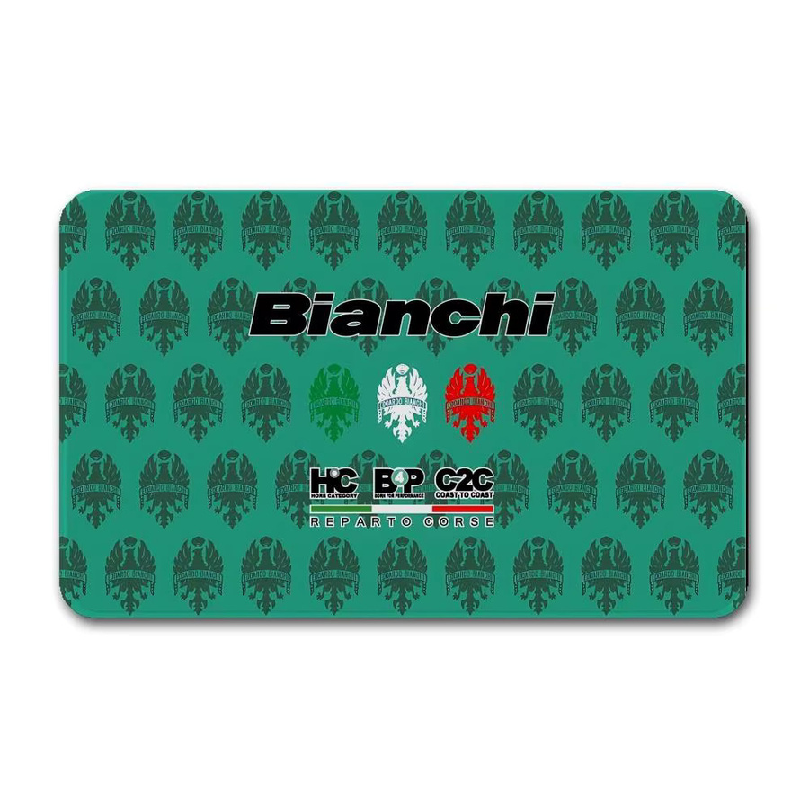 Bianchi Bodenteppich im nordischen Stil mit Grafik-Design, grün, rechteckig, Breite: 60 cm, Tiefe: 60 cm - Bild 5