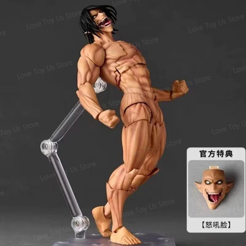 Revoltech Attack on Titan Eren Jaeger Action Figur PVC ab 18 Jahren - Bild 2