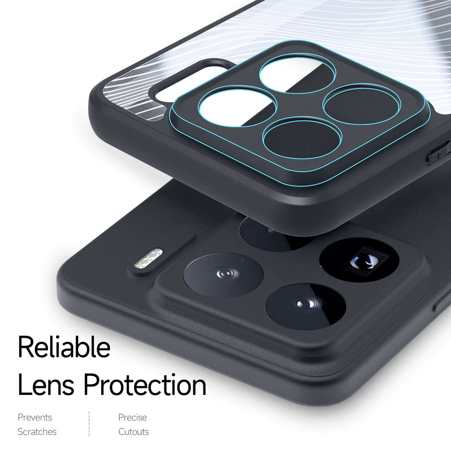 DUX DUCIS Transparente Schutzhülle für Xiaomi 15S Pro und 15 Ultra aus TPU und Acryl mit Anti-Fingerabdruck- und Anti-Drop-Funktion - Bild 3