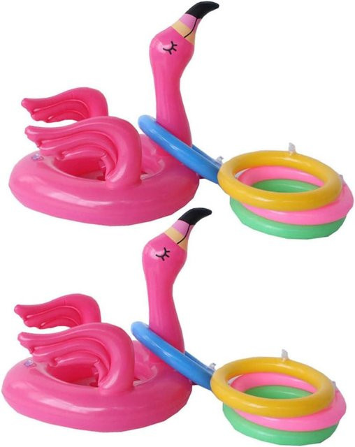Fashnics Flamingo Ringwurfspiel, Rosa, ab 3 Jahre - Bild 1