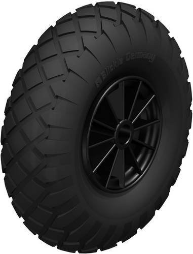 Blickle Rad-Luftreifen PK 262/20-75G in Schwarz mit 260 mm Durchmesser und 150 kg Tragfähigkeit - Bild 1