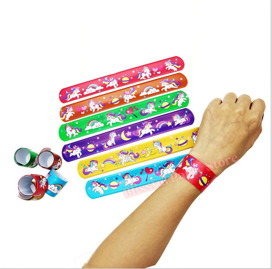 Potdemiel Schnapparmband, Regenbogen-Einhorn, Bunt, Kinder - Bild 4