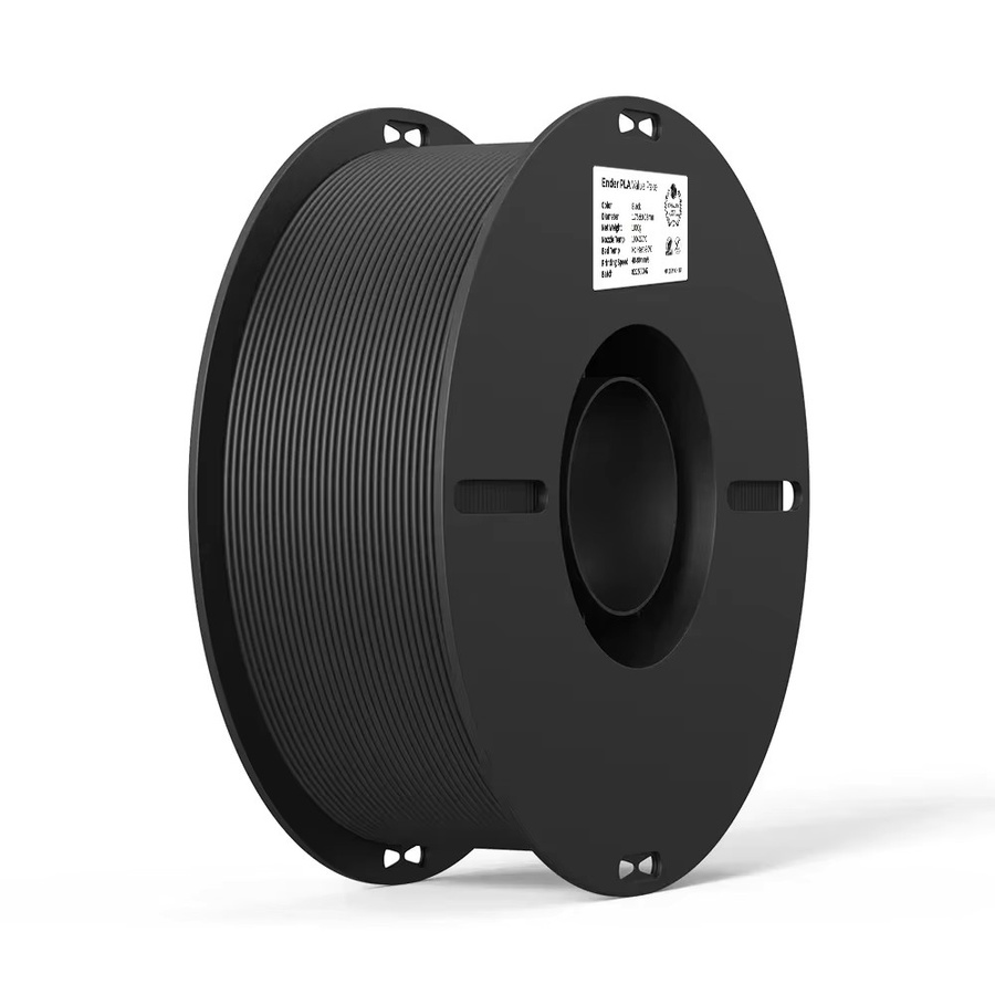Creality Ender-PLA Value Pack 3D-Drucker-Filament 1,75 mm, 2 kg (Weiß und Schwarz) - Bild 4