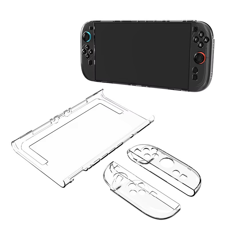 Transparente Hartschale für Nintendo Switch 2 – Stoßfeste PC-Schutzhülle als abnehmbares Anti-Drop-Zubehör - Bild 3
