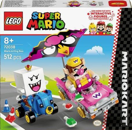 LEGO Super Mario Mario Kart Wario & König Buu Huu Spielset ab 8 Jahren