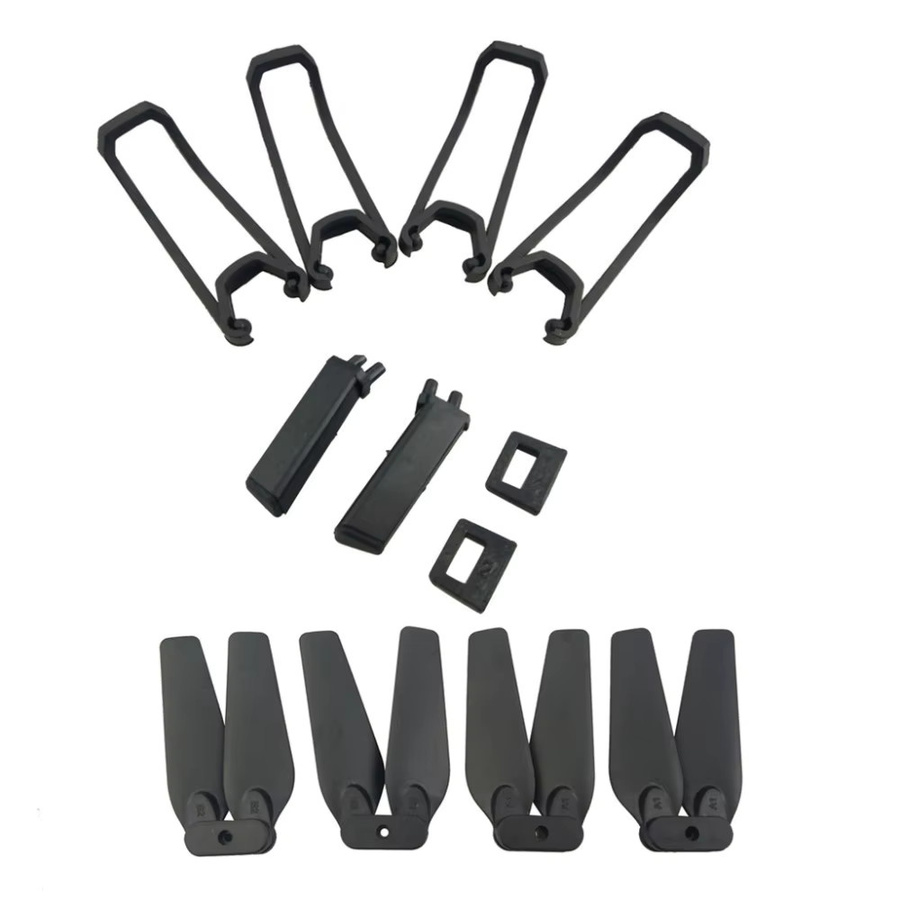 E58 S168 JY019 Klapp RC Drone Ersatzteile Zubehör, Kunststoff, Schwarz - Bild 2