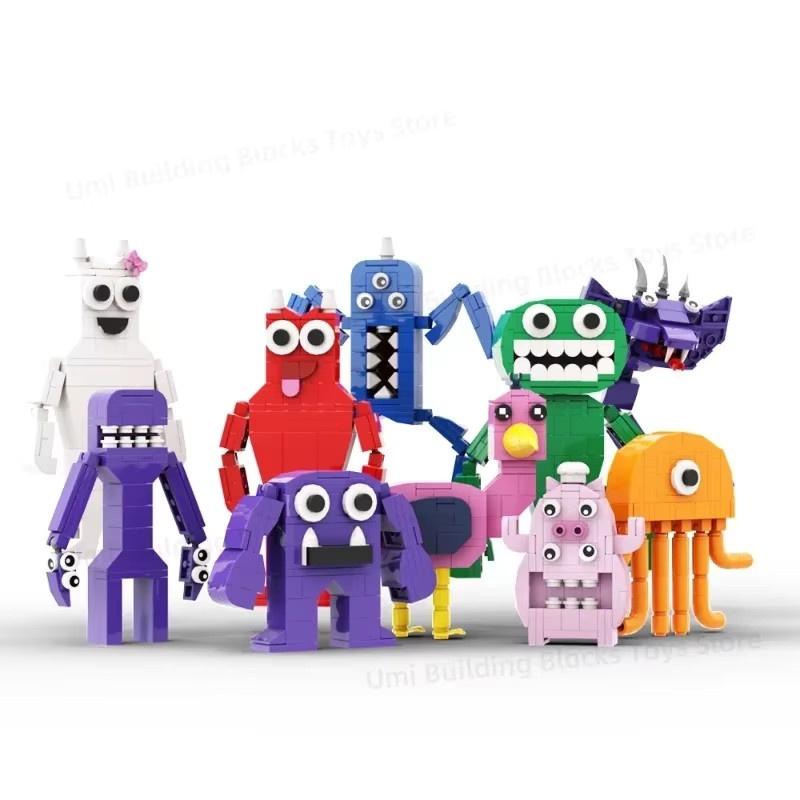 Moc Monster Garten BanBan, Bausteine Set, Fantasy - Bild 2