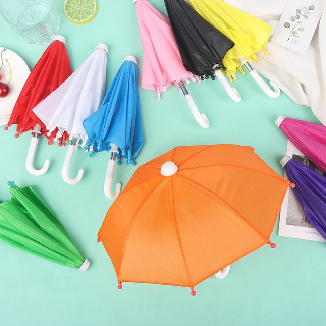 ZTOYL Bunte Puppenschirme, Puppenzubehör, Bunt / Mehrfarbig - Bild 1