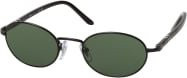Persol PO 1018S Sonnenbrille, Vollrand, oval, Unisex, black green - Bild 1