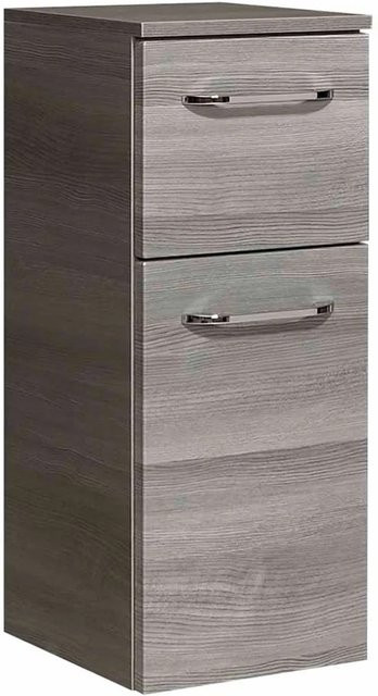 Pelipal Bad-Hängeschrank Quantum 05 in Graphit mit Soft-Close-Türen und internen Regalen, Breite: 30 cm, Höhe: 73 cm - Bild 1