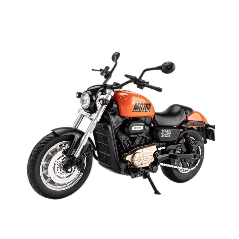 shan Motorrad, Modell, Metall, 1:12, mit Sound und Licht - Bild 4