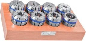 FAHRION Spannzangen-Set DIN6499B HP16 in Silber, Spannbereich 3,0-10,0mm - Bild 1