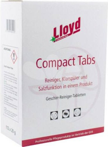 Lloyd Geschirrspültabs Compact 112 Stück in Weiß - Bild 1