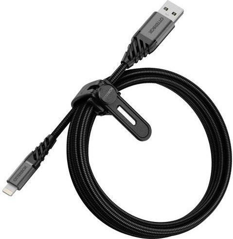 Otterbox USB-A auf Lightning Adapterkabel in Schwarz, 2,00 m - Bild 1