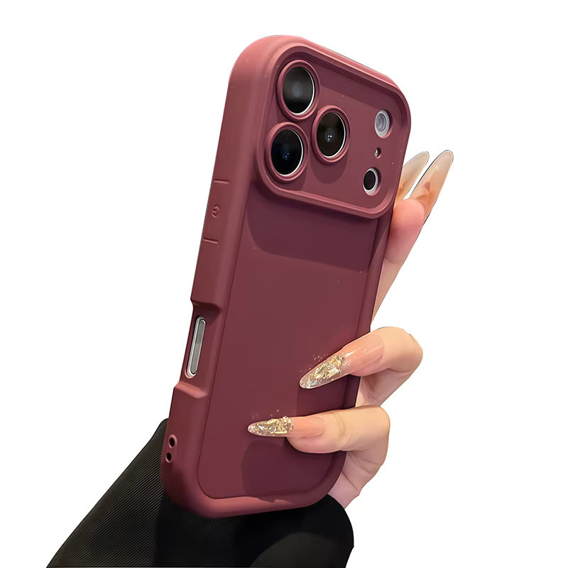 Stoßfeste Schutzhülle für iPhone in Braun von VOUVI - Bild 4