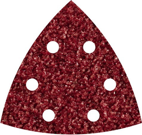 Wolfcraft Schleifblatt Set, 5 Stück, rot - Bild 1