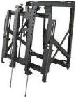 Peerless-AV Video Wall Mount DS-VW755S Wandmontage mit Quick Release für Videoleinwände, Farbe: Schwarz, Montageschnittstelle: 400 x 400 mm, Bildschirmgröße: 40 bis 65 Zoll - Bild 1