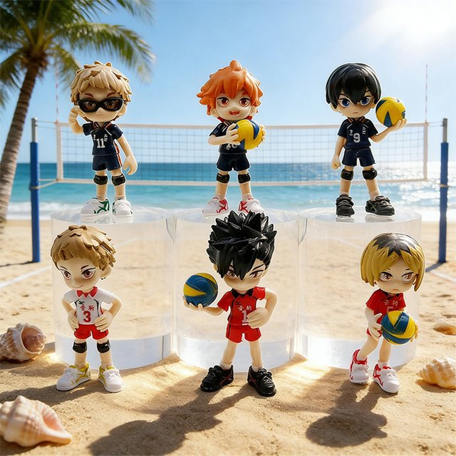 COSBI Haikyuu!! Hinata Shoyo Kageyama Tobio, Einzelfigur, Kunststoff - Bild 1