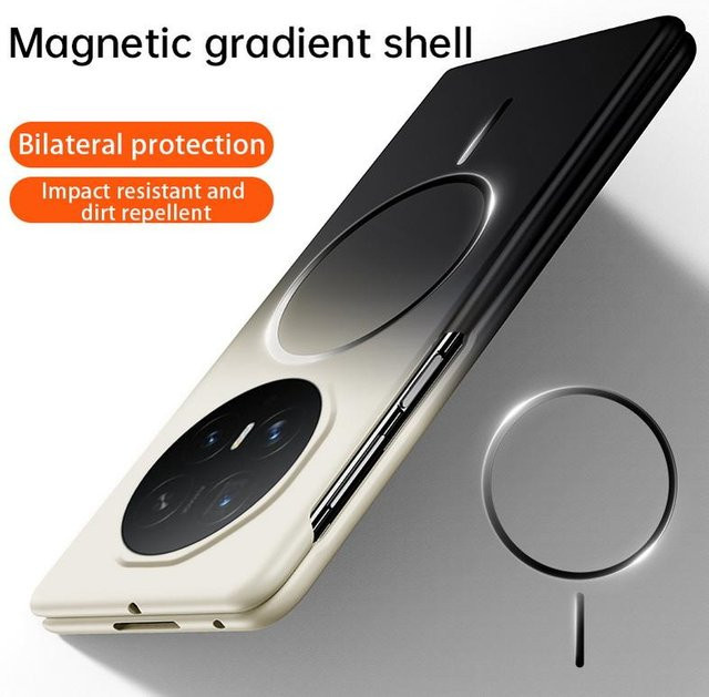 Starkmagnetische Handyhülle mit Farbverlauf für Honor Magic V6, V5 und V3 in Multicolour - Bild 1