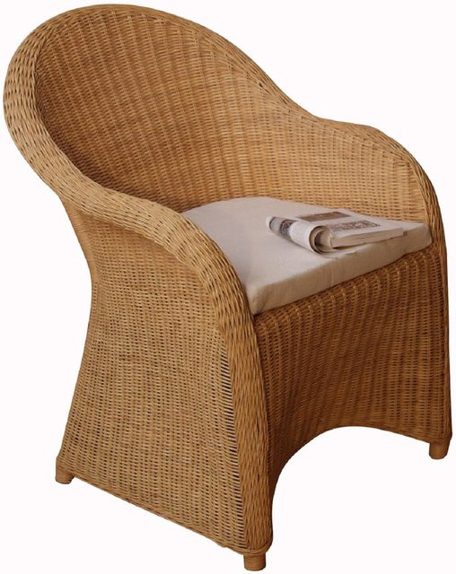 Rattansessel Holger von möbel direkt online in Beige aus Kubu-Rattanrohr - Bild 1