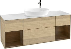 V&B Waschtischunterschrank Finion in Eiche Oak mit Breite: 160 cm - Bild 1